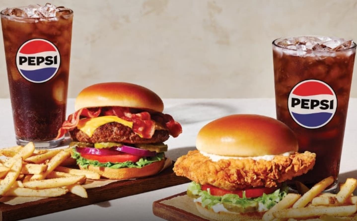 applebee's big cluckin chicken sandwich - Pepsi Pepsi